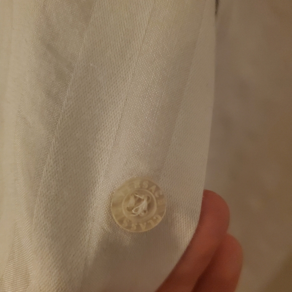 Versace Classic Designer White Dress Shirt - Picture 7 of 7